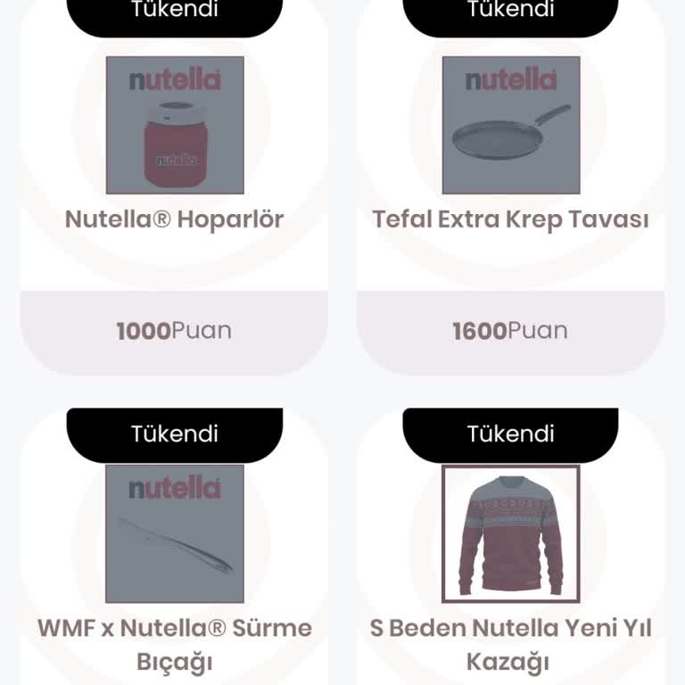 Puanlarla Hediye Alamama Sorunu