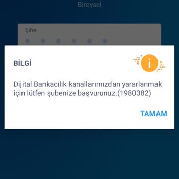 İş Bankası Dijital Erişim Engeli Ve Maddi Mağduriyet