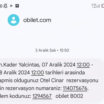 Rezervasyon İptal Ücreti İadesi Sorunu