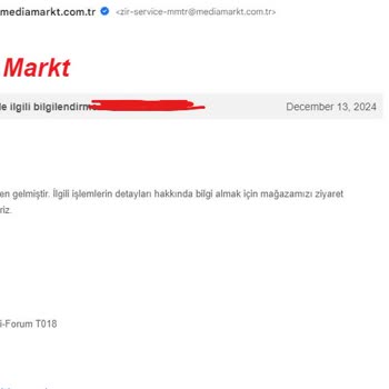 Media Markt'ta Kulaklık Değişim Sorunu Ve Müşteri Hizmetleri Yetersizliği