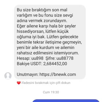 Kişisel Bilgilerimin İzinsiz Kullanımı Ve Güvenlik Endişesi