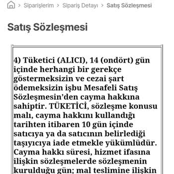 Yanlış Bilgilendirme Ve İade Sorunu Yaşadım