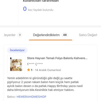 Doğum Günü Kabusu: Kalitesiz Balon Seti