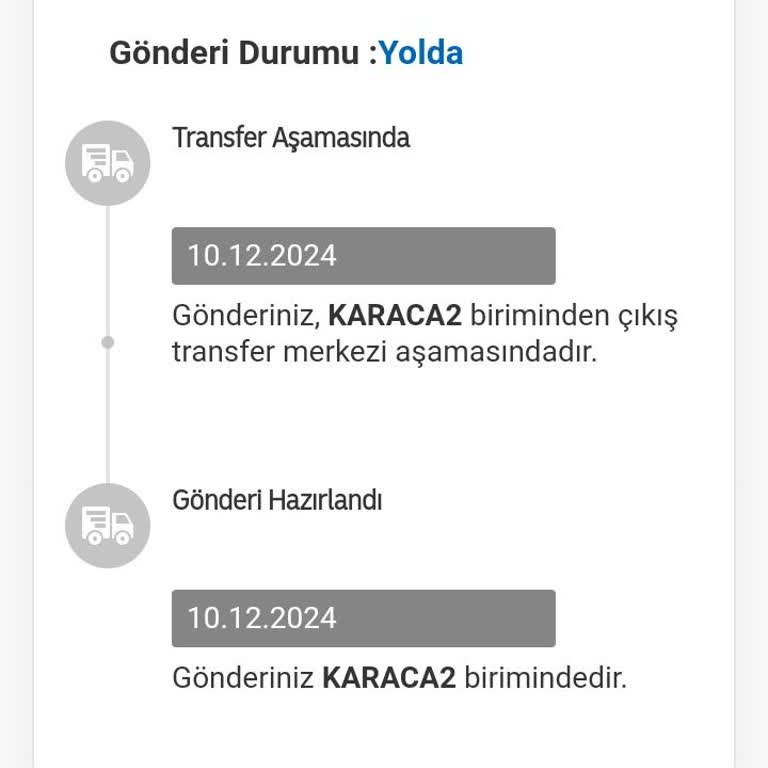 Emsan Bıçak Seti Kargoda Bekliyor, Süreç Yine Yavaş