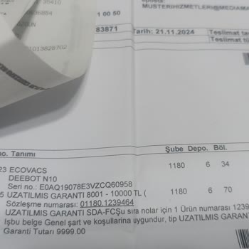 Robot Süpürge Sorunları Ve İade Talebi