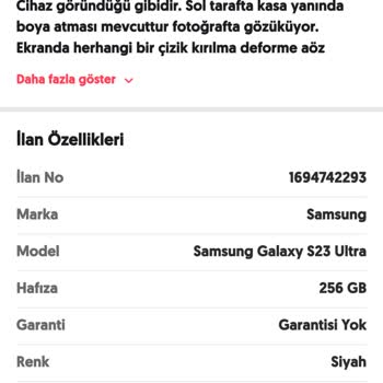 Letgo İlanıma Erişim Engeli