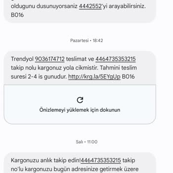 Kargonun Habersiz İadesi