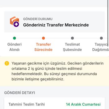 Trendyol Express İle Sürekli Yanlış Aktarma Merkezi Sorunu