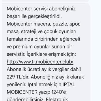 İzinsiz Abonelik Ve Haksız Ücretlendirme Sorunu