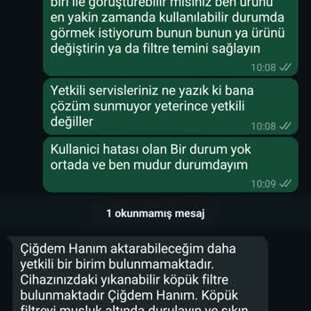 Philips Süpürge Filtre Sorunu Ve Yetersiz Destek