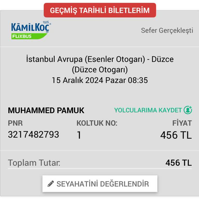 Zamanında Kalkmayan Otobüs Ve Saygısız Hizmet