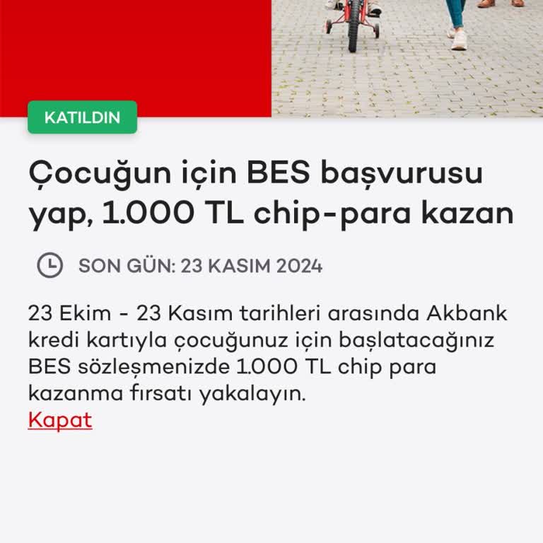 Akbank BES Chip Para Kampanyasında Gecikme Ve İletişim Sorunu