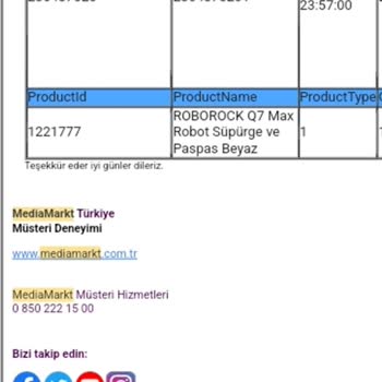 Media Markt'tan Teşhir Ürünü Ve Geciken İade Süreci
