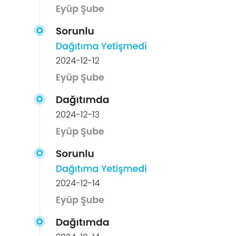 Kayıp Kargo Ve Yanıltıcı Teslimat Bildirimi