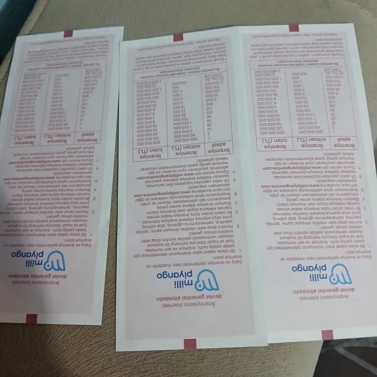 Migros'tan Aldığım Biletlerde Damga Sorunu