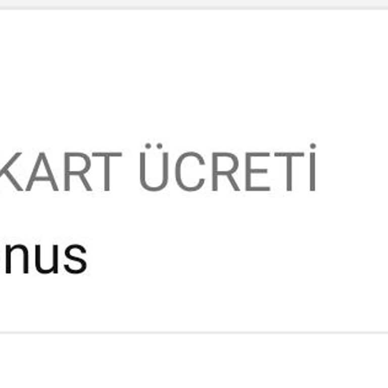 Kredi Kartı Üyelik Ücreti İadesi Talebi