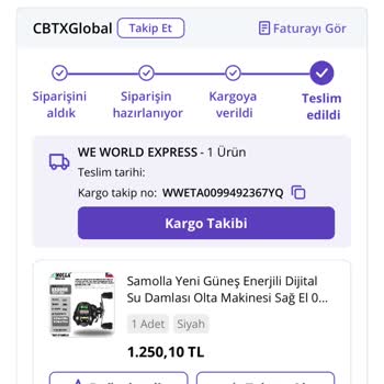 Sipariş Teslimatında Yaşanan Büyük Gecikme Ve İletişim Sorunları