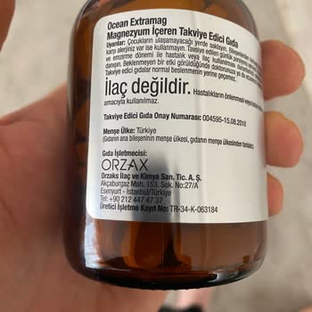 Orzax İlaç Gıda Takviyesi Midemi Rahatsız Etti!