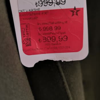 LCW Mağazasında Etiket Karmaşası Ve Fiyat Farkı