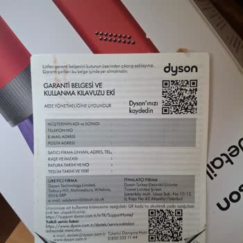 Dyson V8 Süpürge Başlığından Gelen Rahatsız Edici Sesler