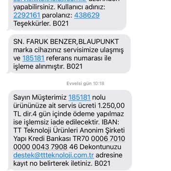 Alman Malı Üründe Beklenmedik Patlama Ve Müşteri Hizmetleri Sorunu