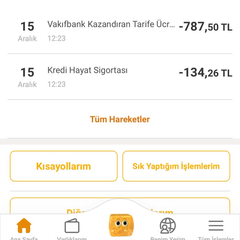 Kazandıran Tarife Ücreti İadesi Talebi