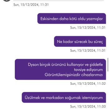 Dyson Süpürgemin Çekim Gücü Problemi Ve Servis Süreci Hayal Kırıklığı