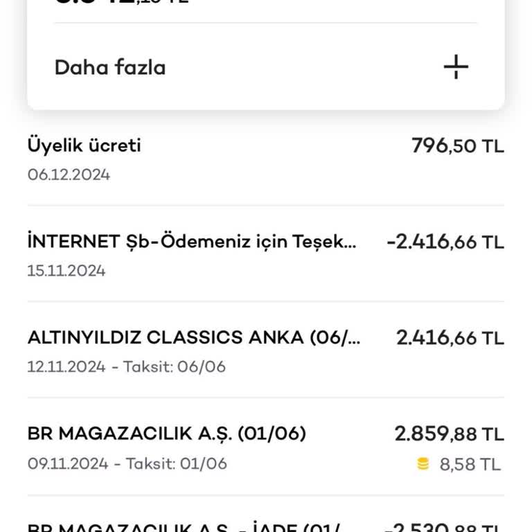 Kredi Kartı Üyelik Ücreti İadesi Talebi