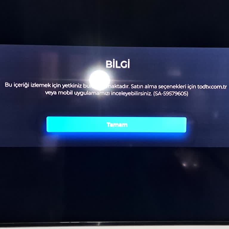 Digiturk TOD Paketinde Cihaz Kısıtlaması Sorunu