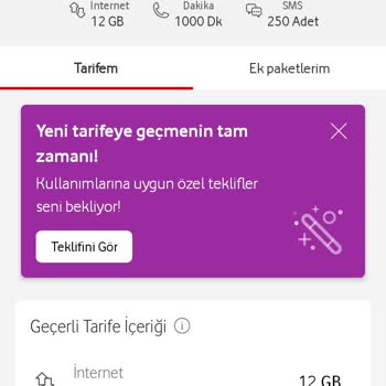 Vodafone Taahhüt Sonrası Fahiş Fiyat Artışı