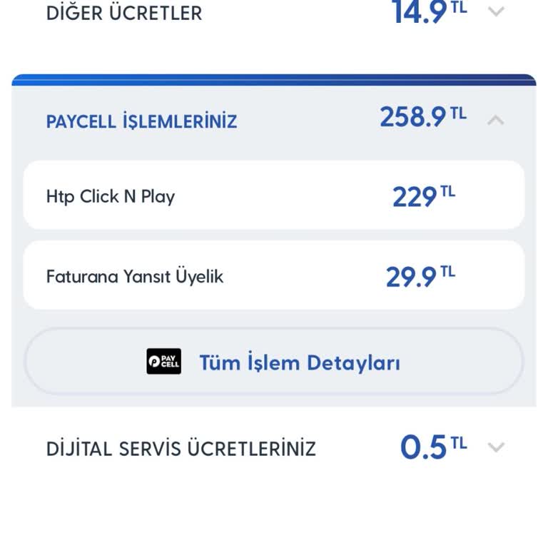 Turkcell Faturama Yansıtılan Haksız Ücret
