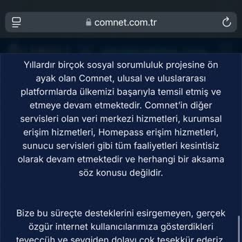 İnternet Hizmeti Kesintisi Ve İade Sorunu