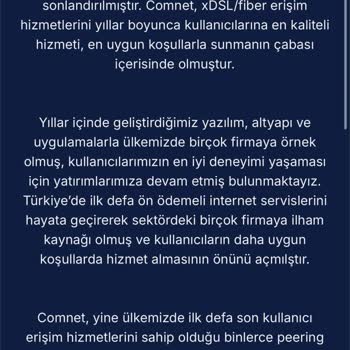 İnternet Hizmeti Kesintisi Ve İade Sorunu
