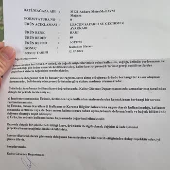 Dayanıklı Diye Aldığım Ayakkabı 10 Günde Dağıldı