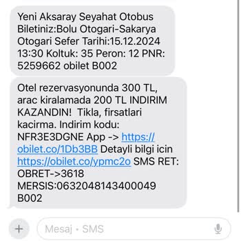 Bilet Numarası Değişikliği Mağduriyeti