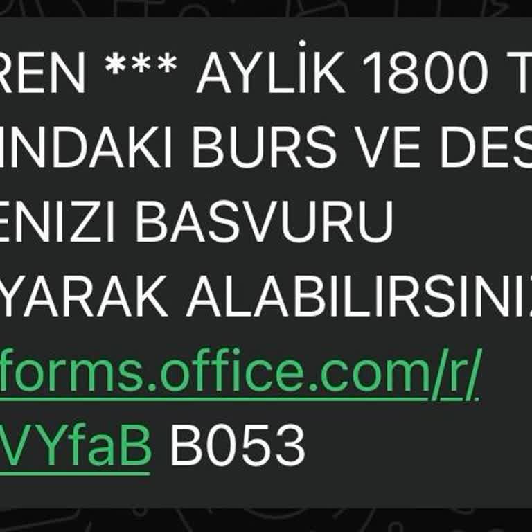 Sahte Burs Başvurusu Ve Kimlik Bilgilerimin Güvenliği