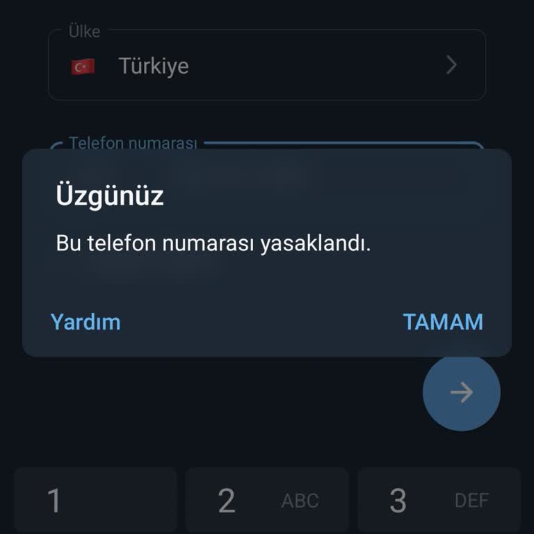Telegram Sebepsiz Hesap Kapatma Sorunu!