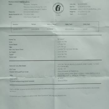 Uçak Bileti Faturası Krizi: Eksik Fatura Ve Gizli Komisyon