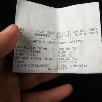 ATM'de Eksik Yazılan Numara Yüzünden Mağduriyet
