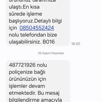 Trendyol Sigorta Hizmeti Hayal Kırıklığı Yaşattı
