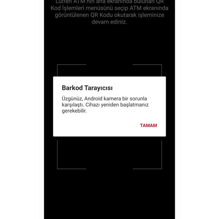 Yeni Realme C55'te QR Kod Hatası