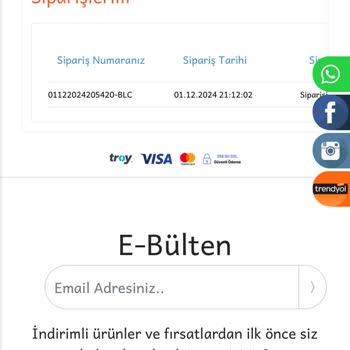 Teslim Edilmeyen Mama Sandalyesi Ve İade Talebi