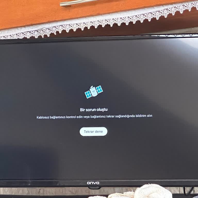 Onvo TV Play Store Bağlantı Sorunu