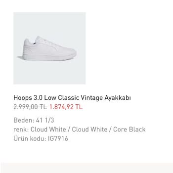 Adidas'tan Stokta Olmayan Ürünle Mağduriyet