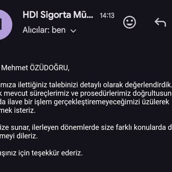 Hdi Sigorta İle Sürekli Uzayan Hasar Süreci
