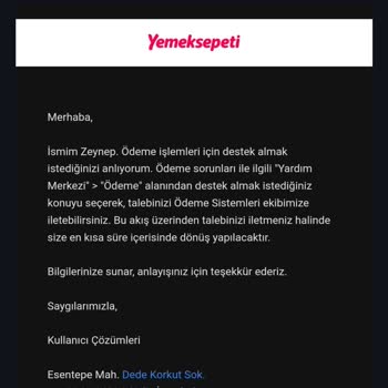 Yemeksepeti Ve Yapı Kredi Güvenlik Sorunu