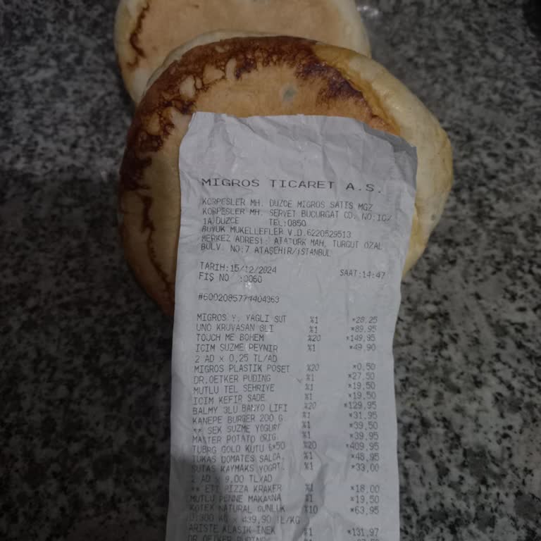 Migros Küflenmiş Burger Ekmekleri Satıyor!