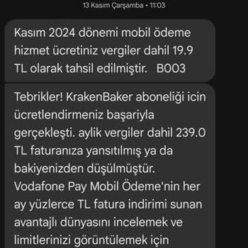 Vodafone'un Yanlış Abonelik Sorunu