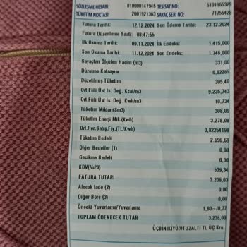 Yüksek Fatura Tutarı Ve Yanıltıcı Bilgilendirme Sorunu