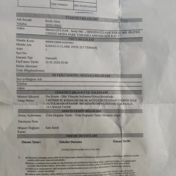 Karaca Bayisi İade Sürecinde Müşteri Mağduriyeti